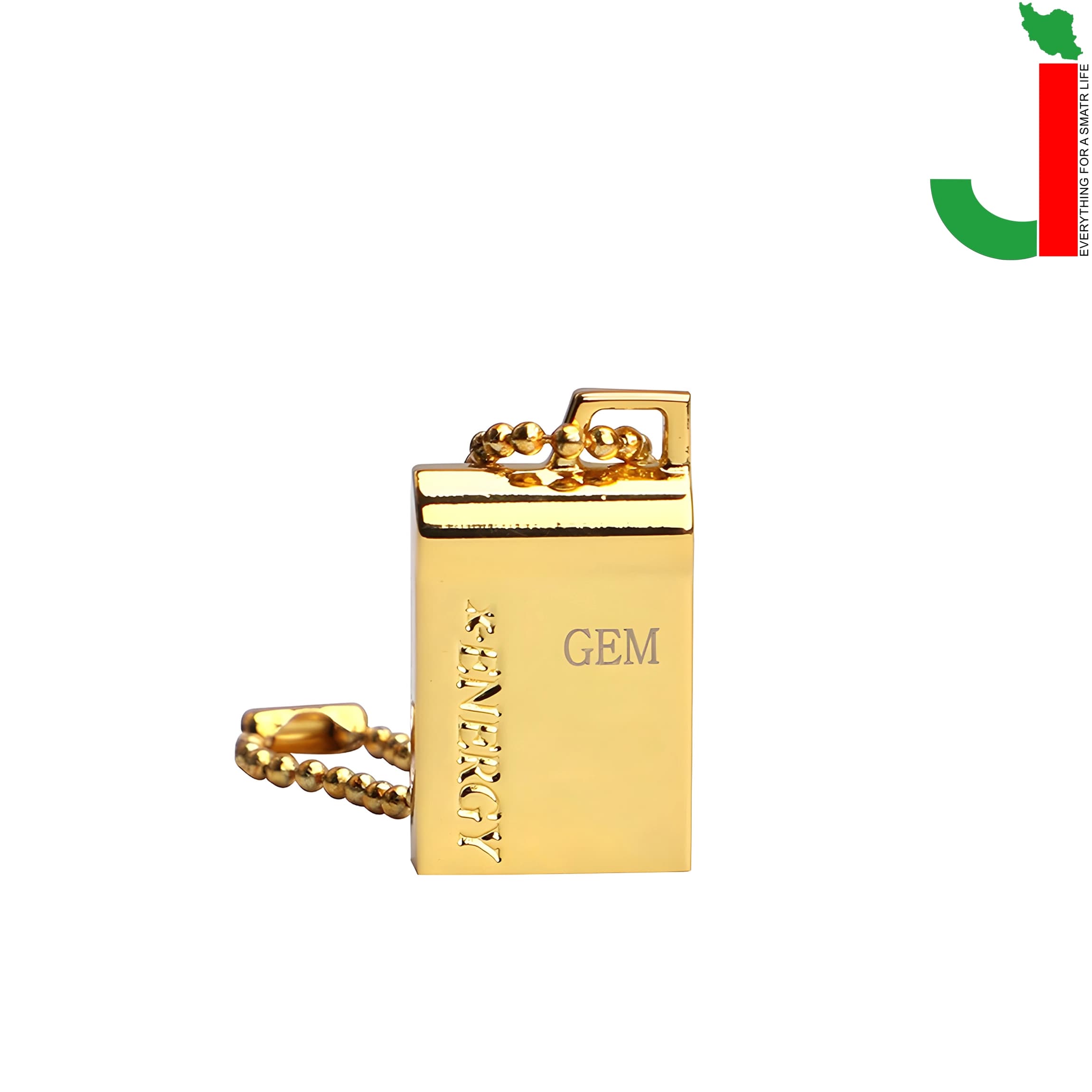 فلش مموری ایکس-انرژی مدل GOLDEN GEM USB 3.0 ظرفیت 64 گیگابایت — تصویر ۳