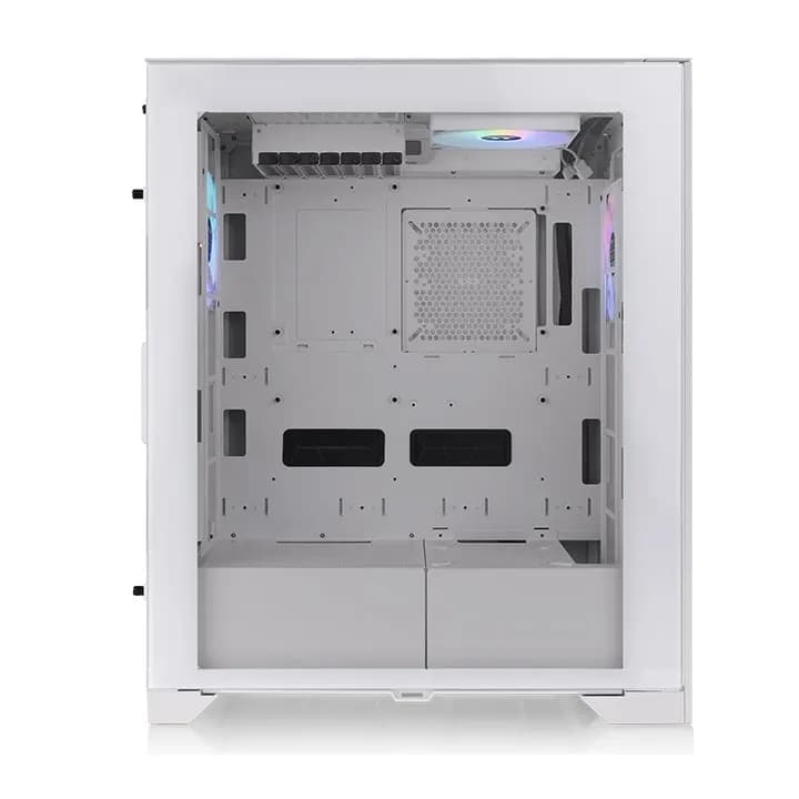 کیس کامپیوتر گیمینگ ترمالتیک مدل CTE T500 TG SNOW WHITE — تصویر ۲