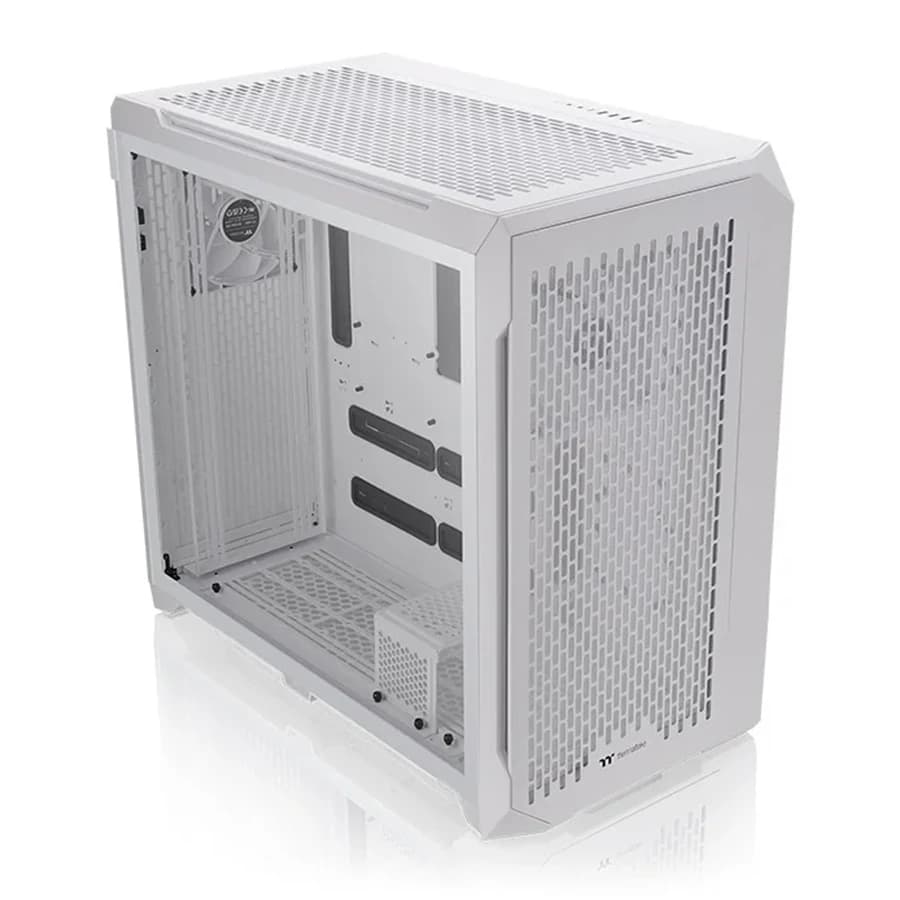 کیس کامپیوتر گیمینگ ترمالتیک مدل CTE C750 AIR SNOW WHITE — تصویر ۱۱