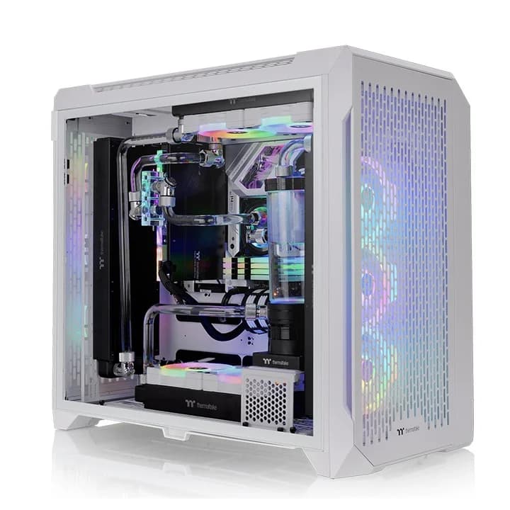 کیس کامپیوتر گیمینگ ترمالتیک مدل CTE C750 AIR SNOW WHITE — تصویر ۵