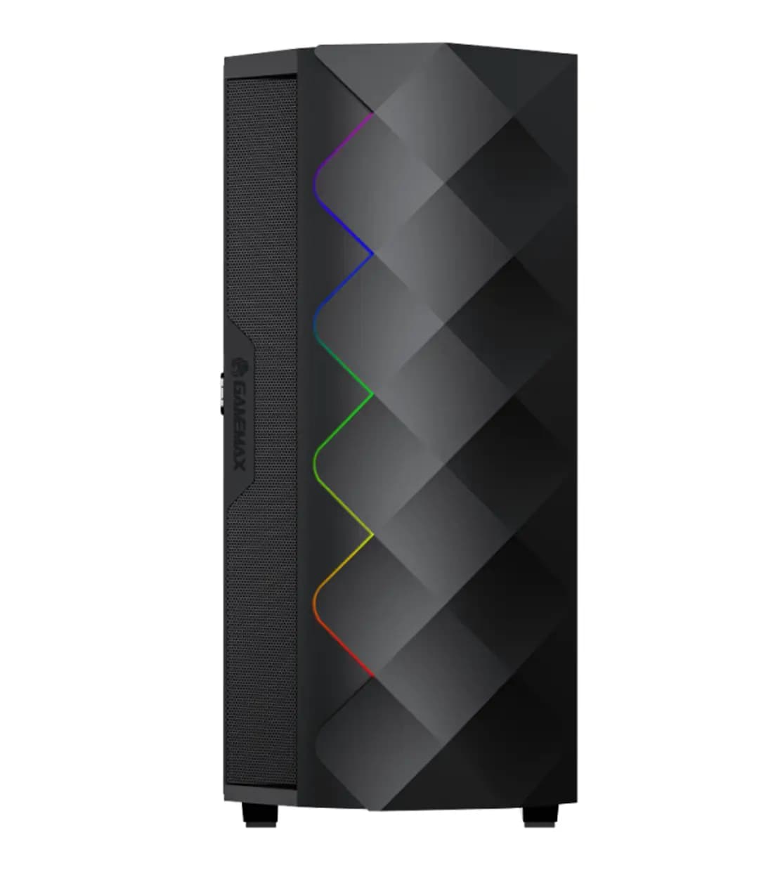کیس کامپیوتر گیمینگ GAMEMAX DIAMOND CP BLACK — تصویر ۴