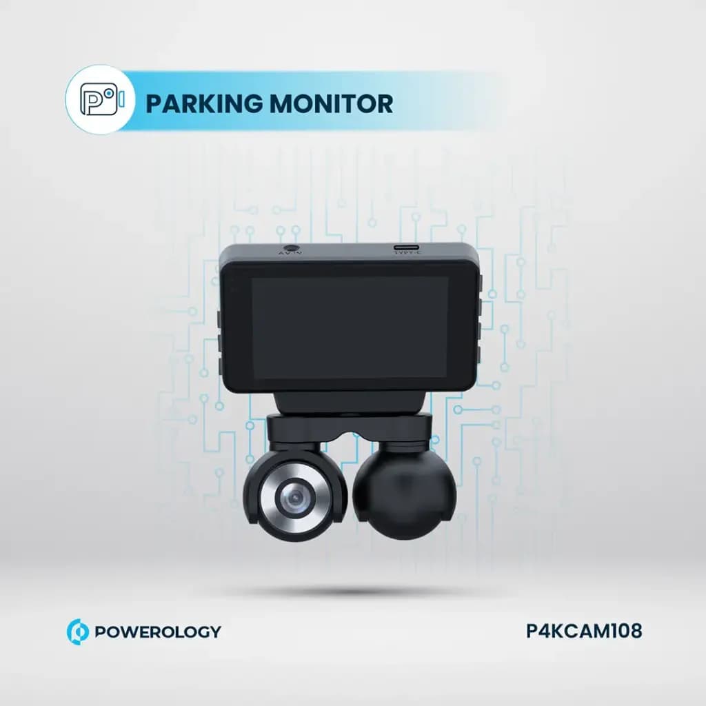 دوربین ثبت وقایع پاورولوژی مدل Dual Lens Dash Camera — تصویر ۵