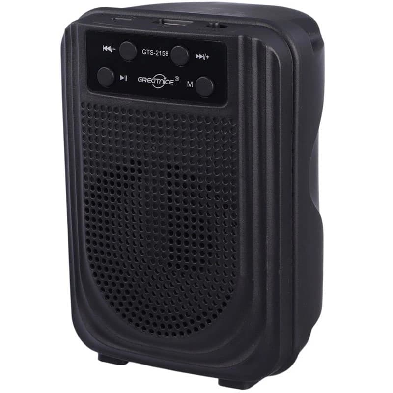 اسپیکر بلوتوثی گریت نایس GTS-2158 + میکروفون — تصویر ۵