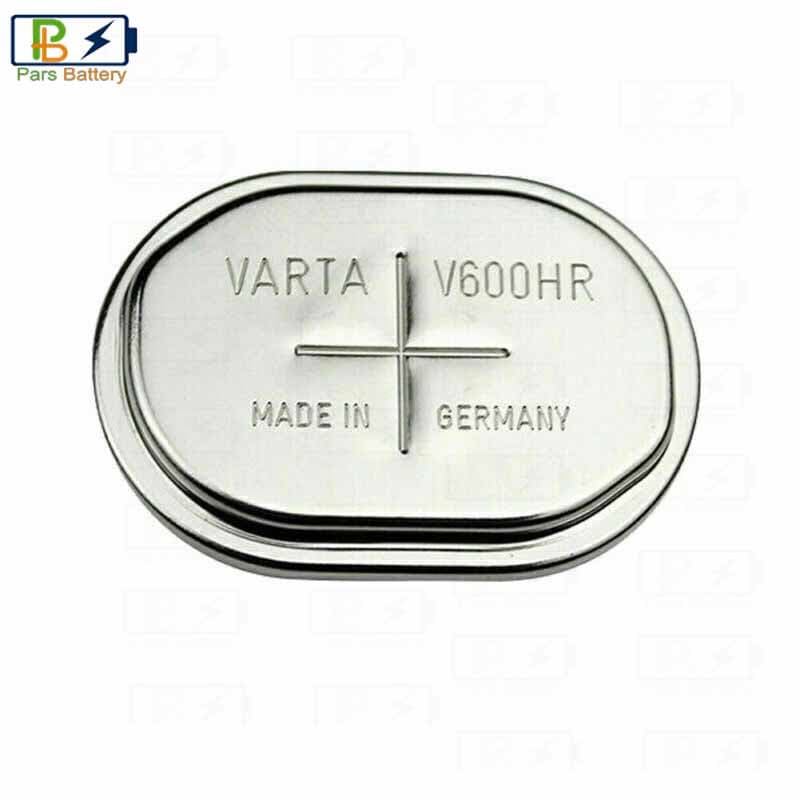 باتری سکه ای بکاپ وارتا 1.2 ولت 600 میلی آمپر varta v600 — تصویر ۲