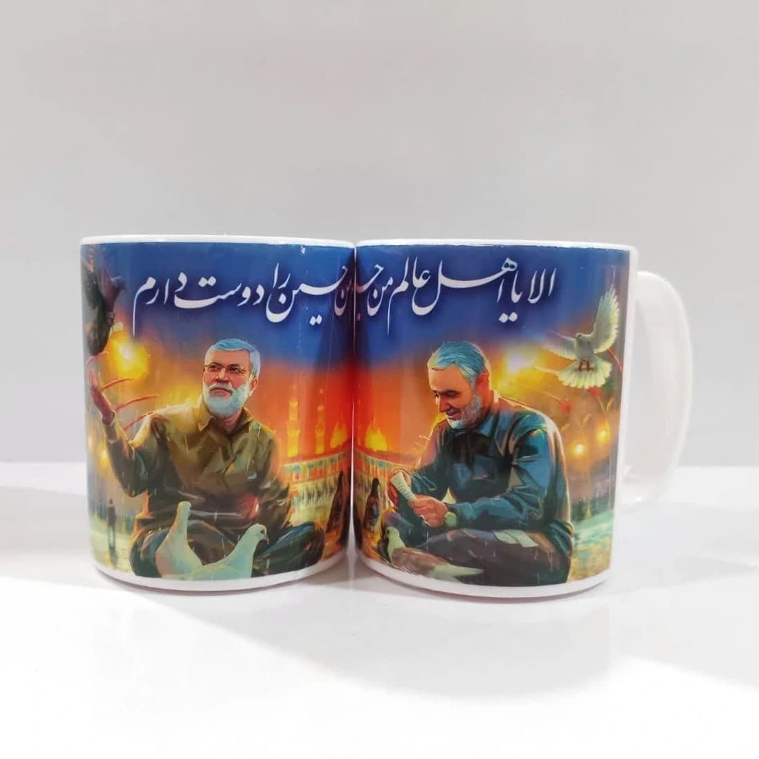 لیوان پلیمری طرح حاج قاسم — تصویر ۴