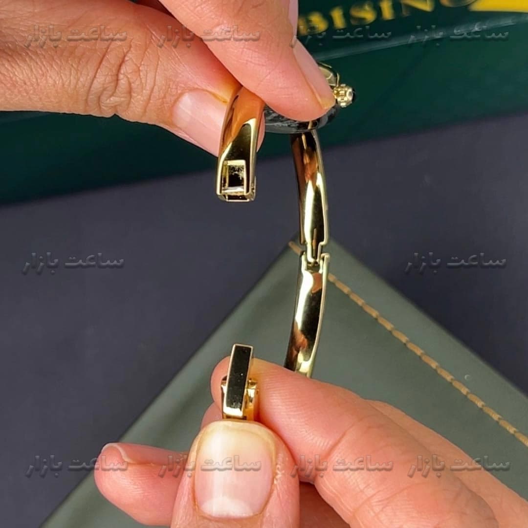ساعت ایبسو زنانه دستبندی صفحه طلایی IB1189L — تصویر ۴