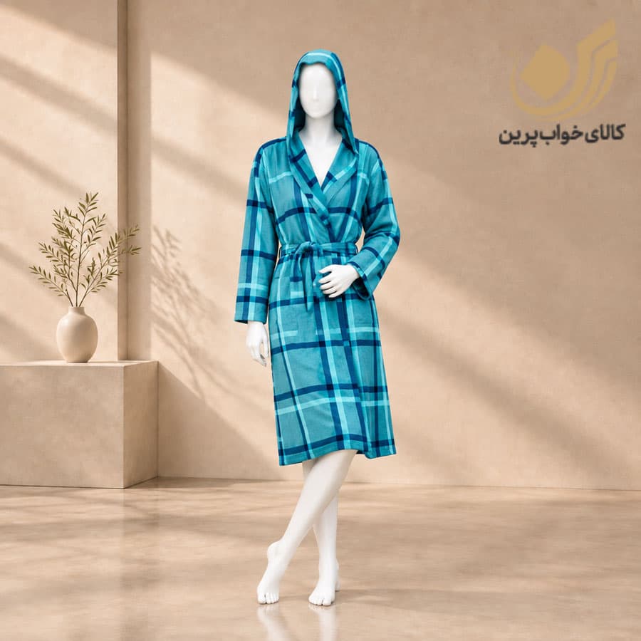 حوله تن پوش نخی برند ابراهیمی (سایز XXL) — تصویر ۶