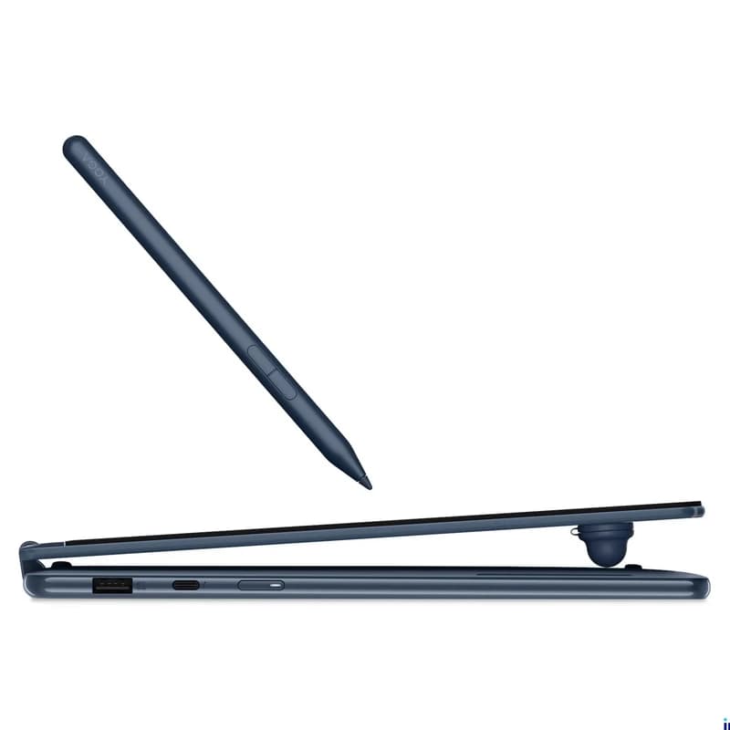 لپ تاپ 14 اینچی لنوو مدل Yoga 9i 14IPH11 Aura Edition Core Ultra 7-355 32GB LPDDR5X 7467MHz 2TB SSD OLED Touch 2 in1Backlit+pen-کاستوم شده — تصویر ۳