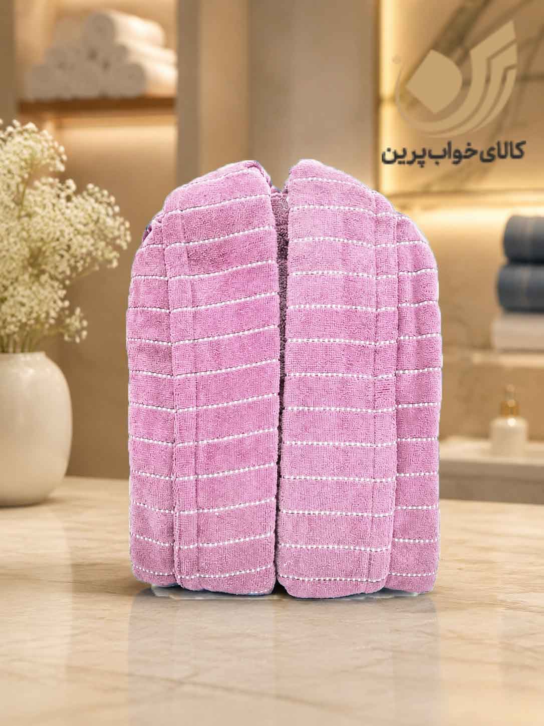 حوله تن پوش ابریشم گلبرگ سایز L(125) — تصویر ۵