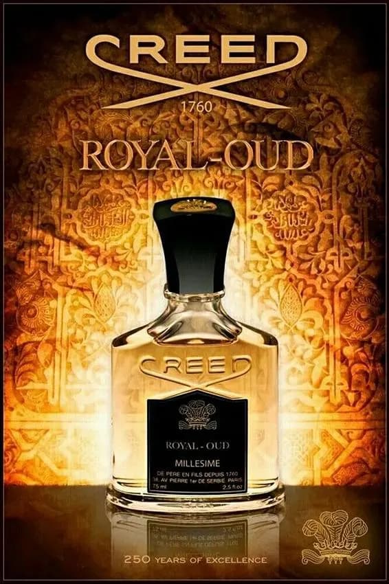 عطر ادکلن کرید رویال عود اصل — تصویر ۷