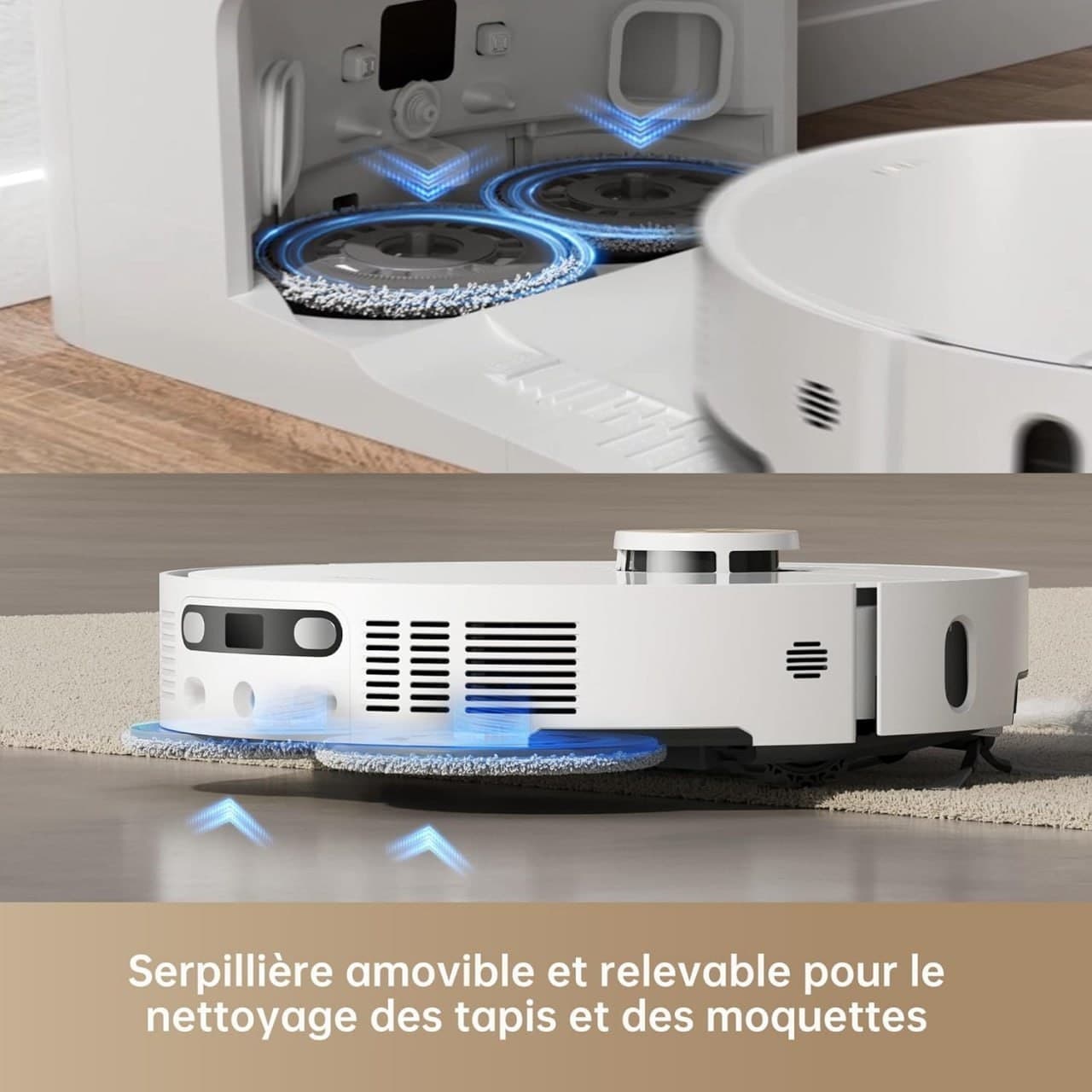 جارورباتیک شیائومی مدل Dreame X40 Ultra Complete Robot Vacuum Cleaner and Mop — تصویر ۵
