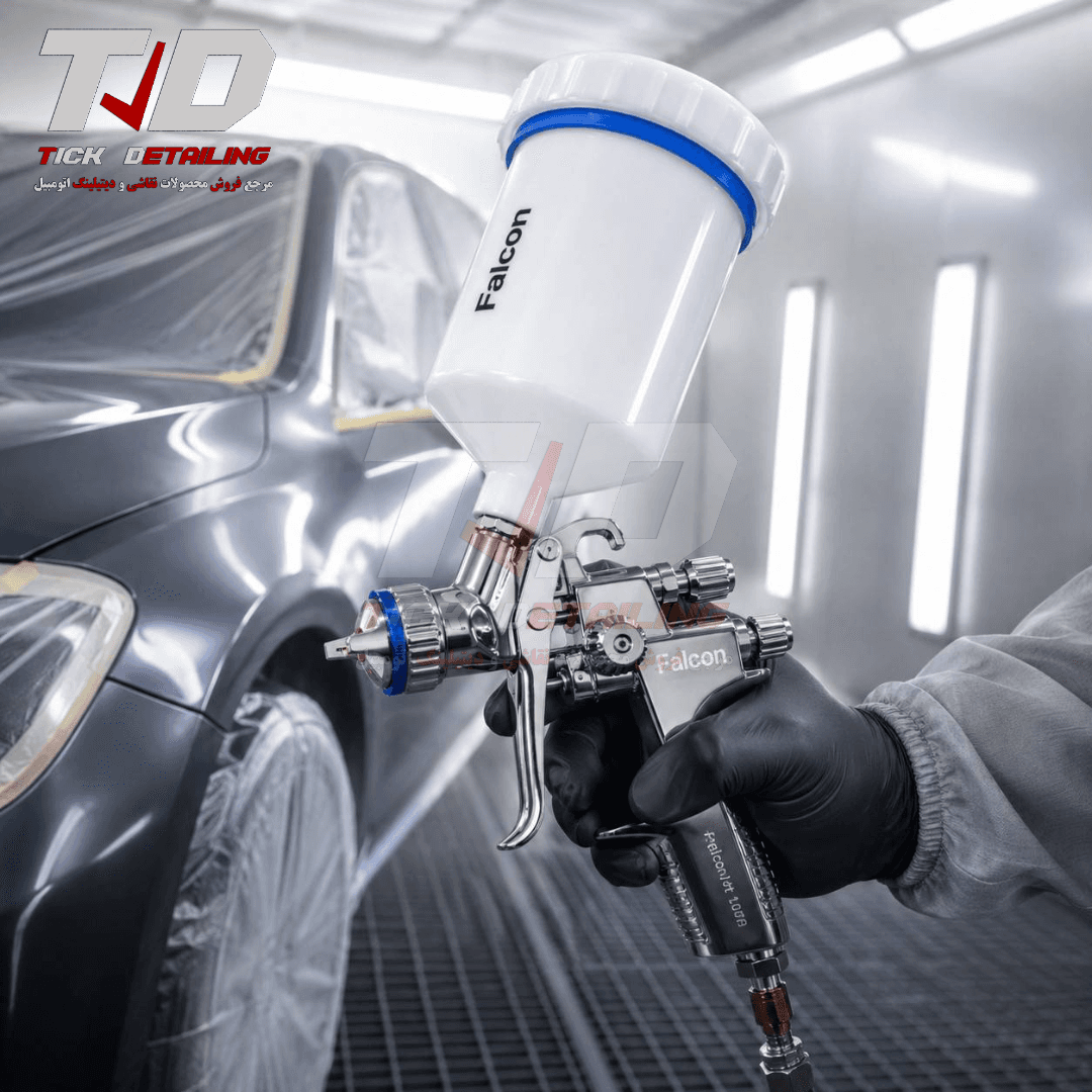 پیستوله بادی مخزن بالا 1.3 فالکون مدل JET1000 — تصویر ۳