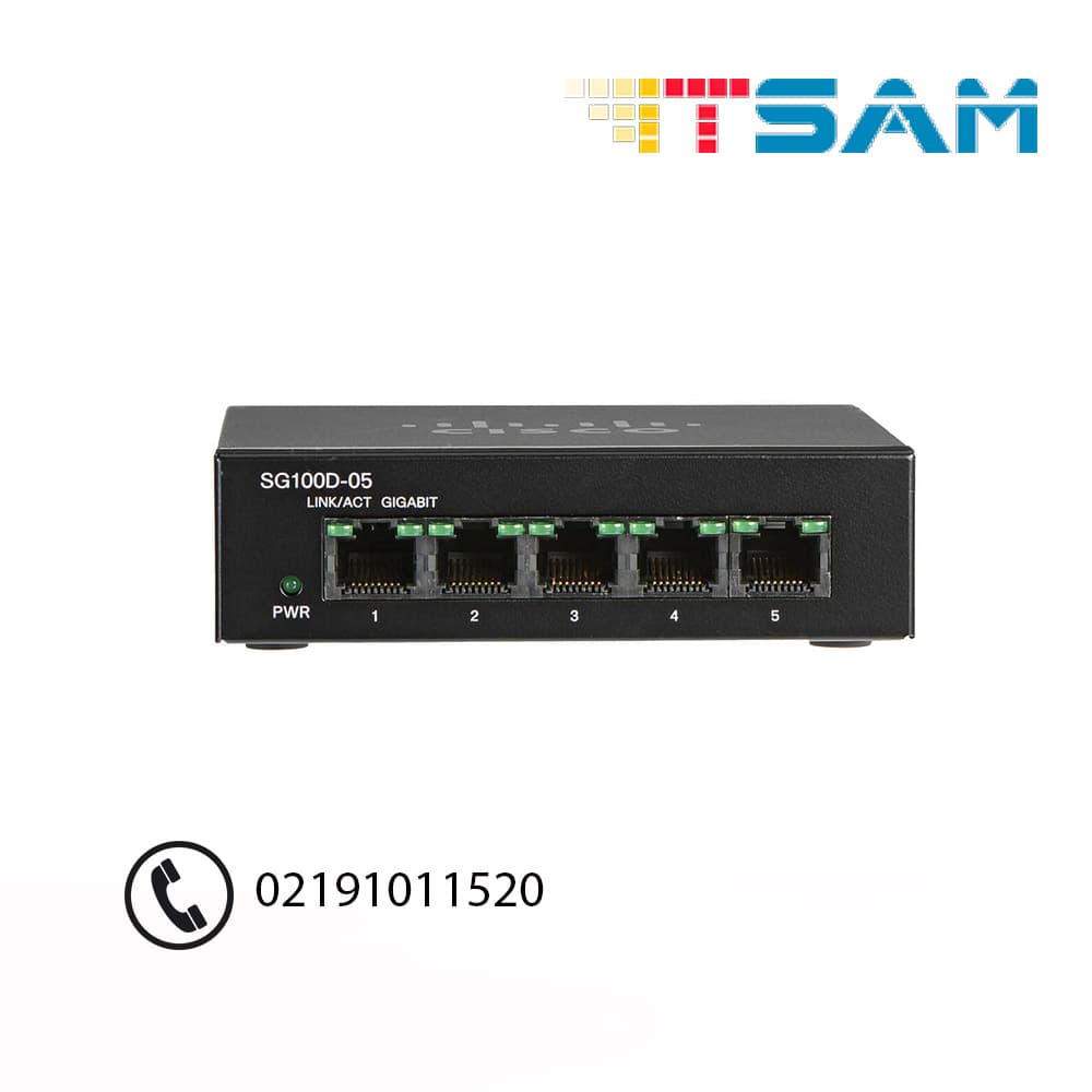 سوئیچ سیسکو مدل SG100D-05