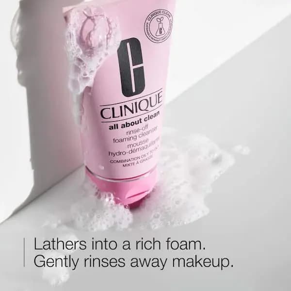 فوم شستشوی صورت کلینیک مخصوص پوست چرب و چرب مختلط 150ML — تصویر ۶