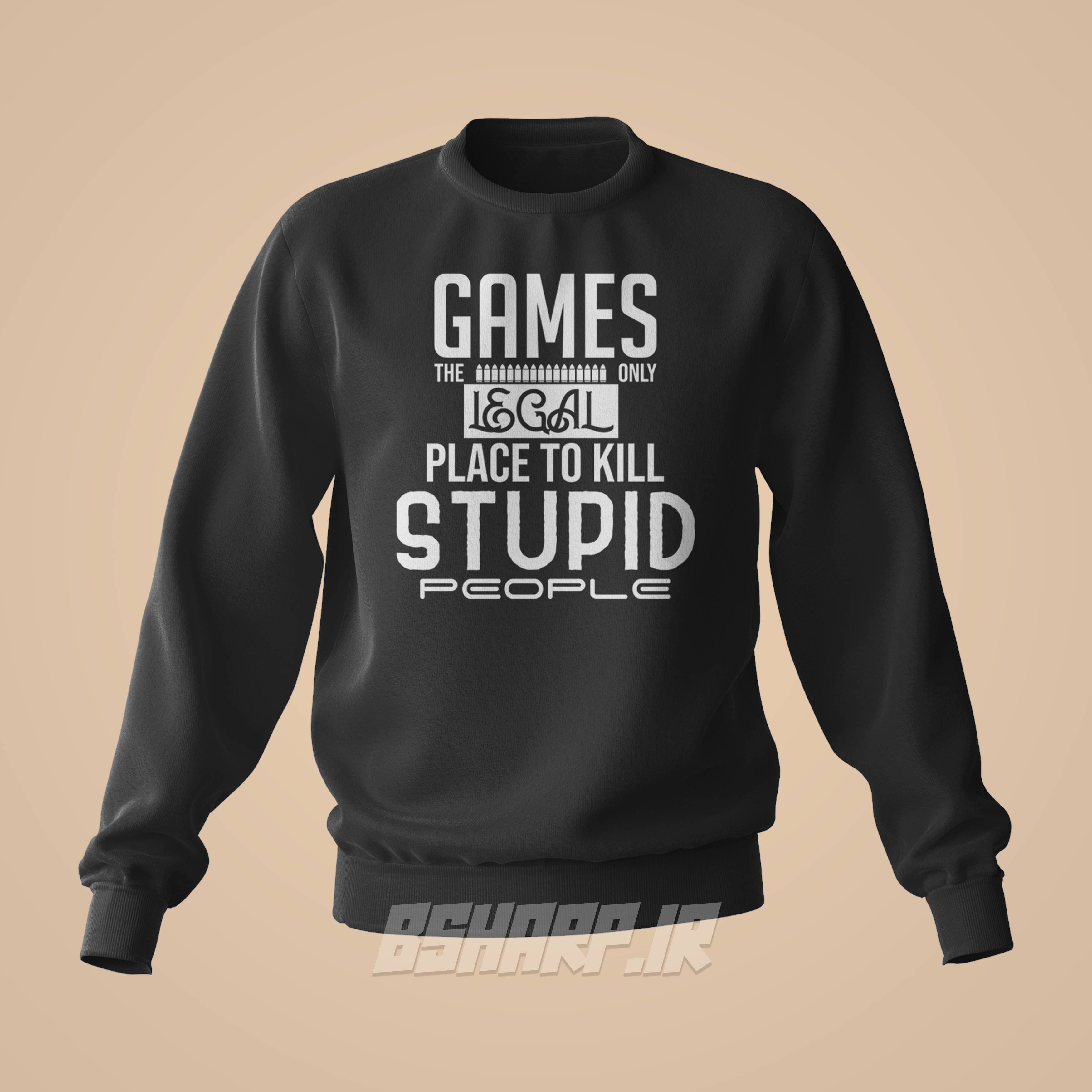 دورس Gamer طرح Stupid People