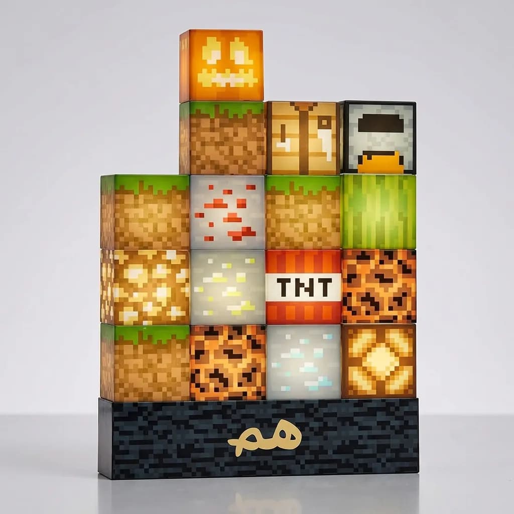 چراغ بلوک ماینکرافت (Minecraft Block Light)