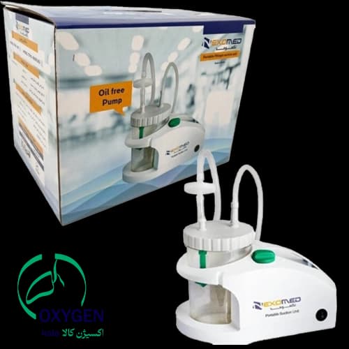 ساکشن نکسومد مدل پلاسTTP110 ظرفیت تک شیشه ای — تصویر ۲