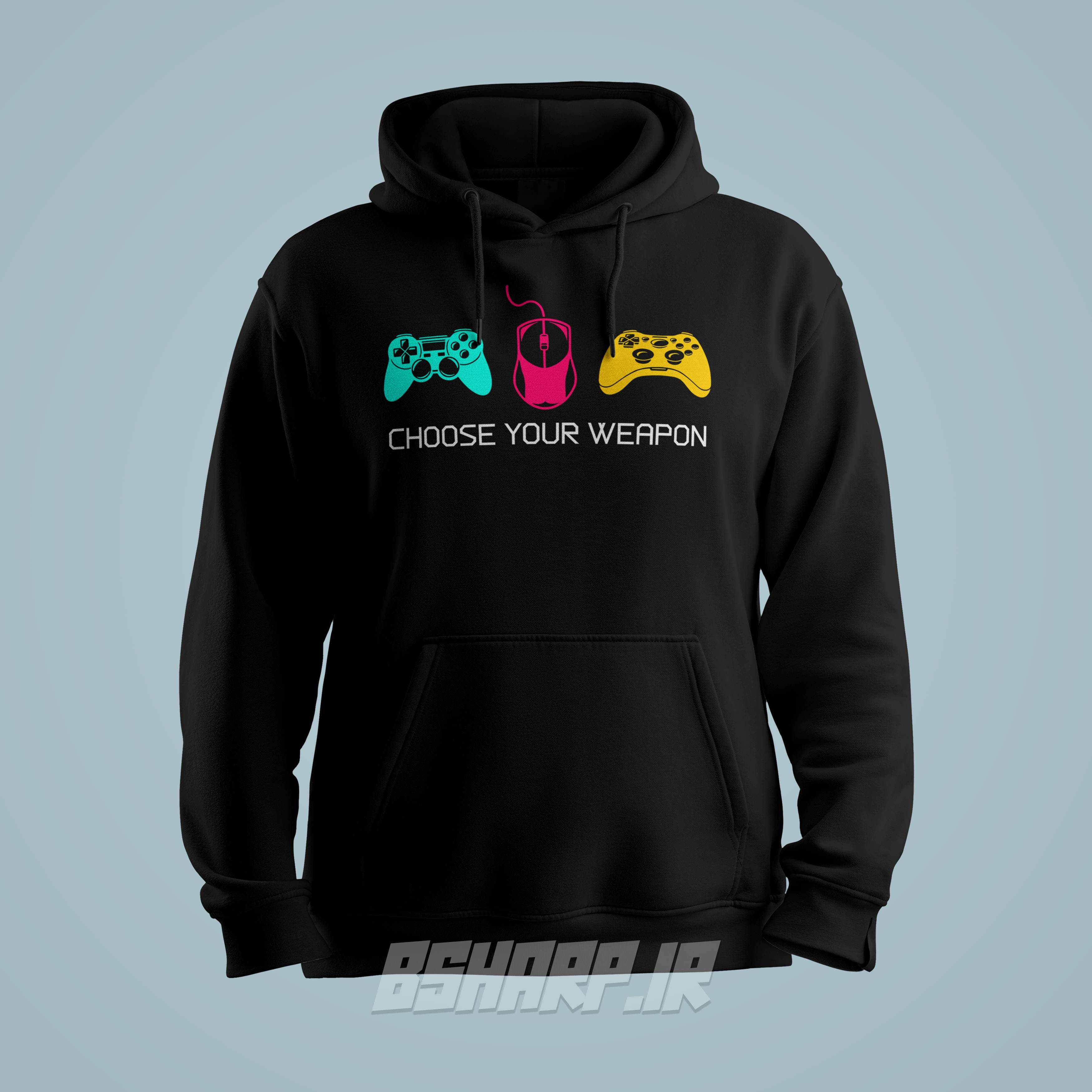 هودی Gamer طرح اسلحت رو انتخاب کن