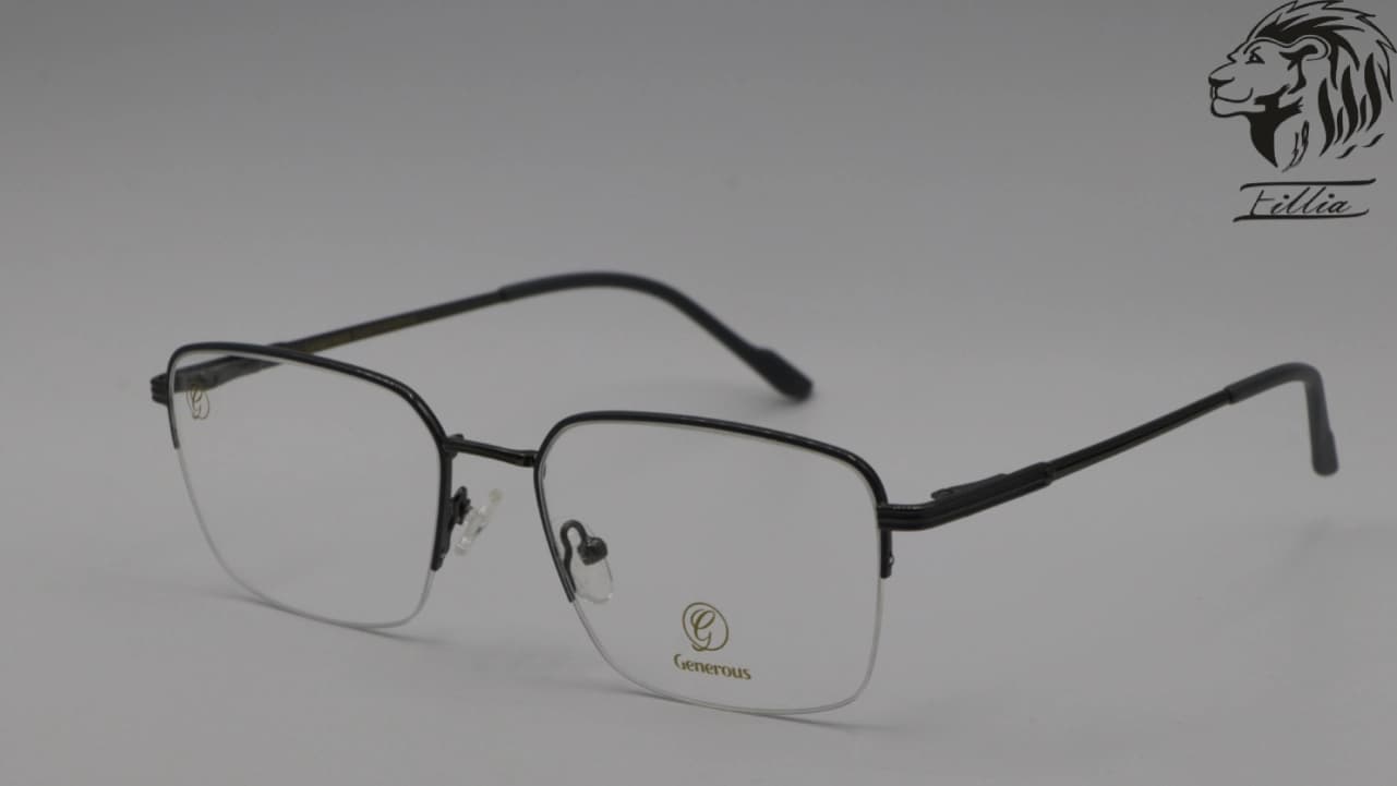 عینک فلزی مردانه زیر گریف کد G662 در 3 رنگ بندی — تصویر ۳