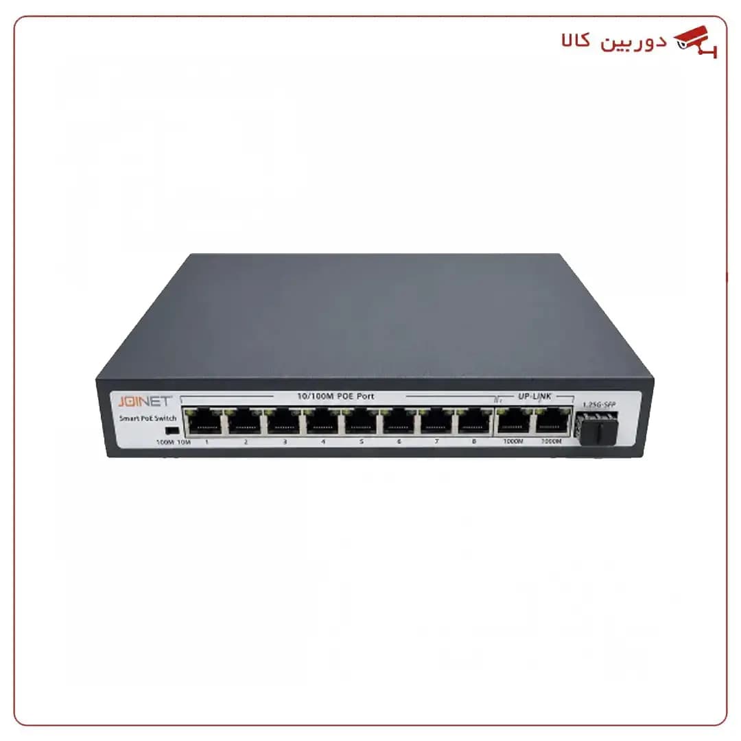سوئیچ شبکه 8 پورت PoE JOINET JN-8021EGS — تصویر ۲