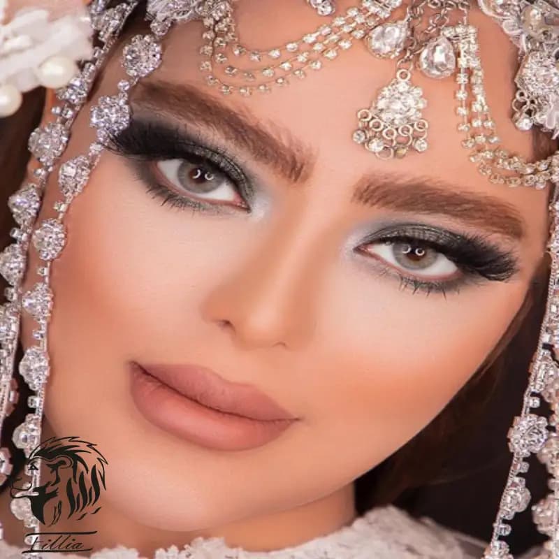 لنز چشم طوسی سبز دهب — تصویر ۴