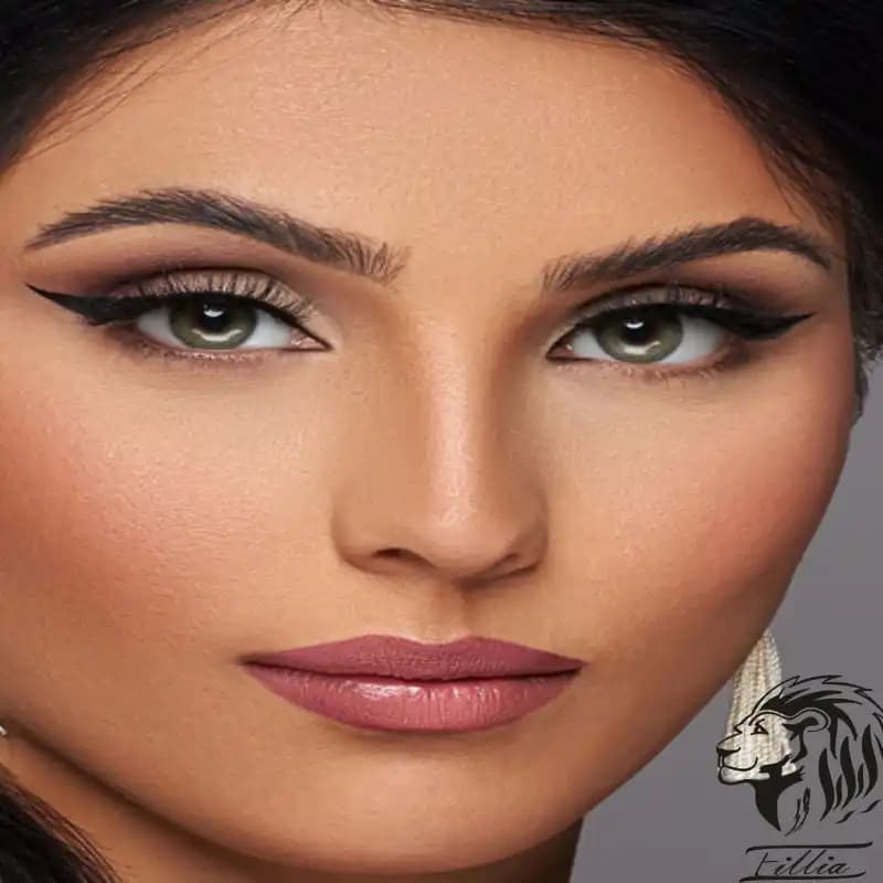 لنز رنگی دهب رنگ نچرال گرین — تصویر ۲