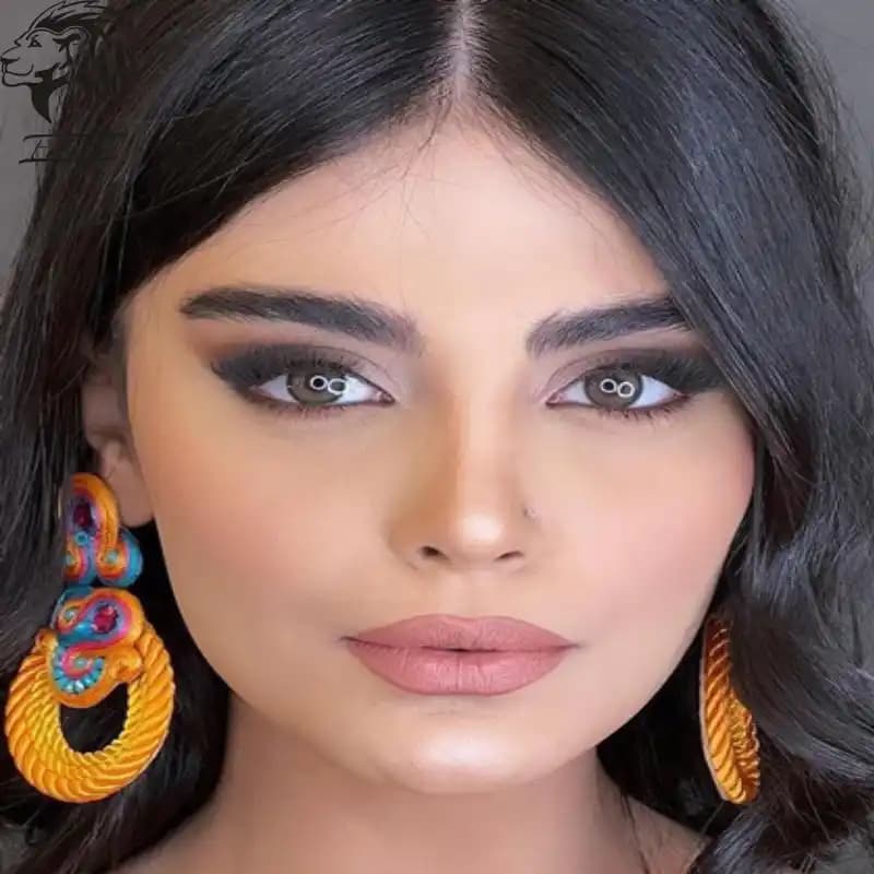 لنز دهب رنگ کاپوچینو