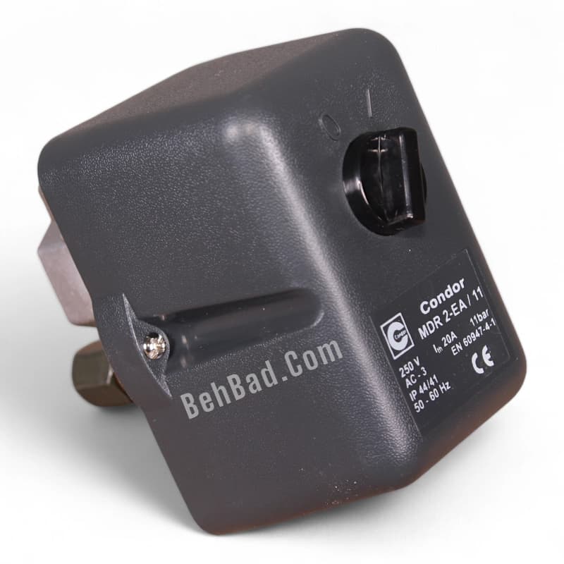 پرشر سوئیچ کمپرسور باد تکفاز طرح Condor مدل MDR 2-EA/11
