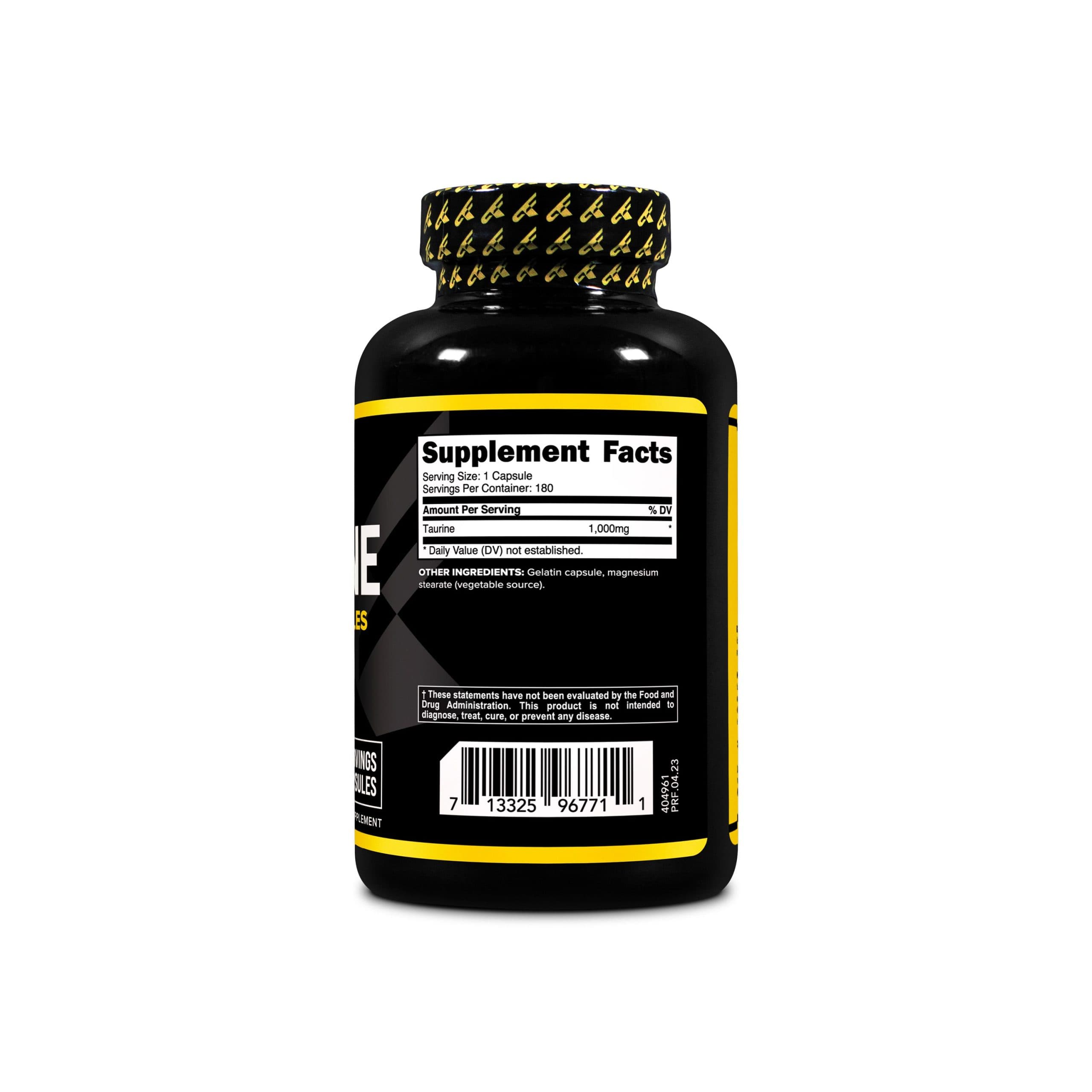 کپسول تائورین 1000 میلی گرم پریمافورس بسته 180 عددی (PrimaForce Taurine 1,000 mg 180 Capsules) — تصویر ۳