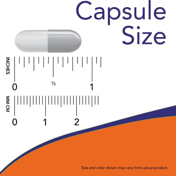 NOW Foods NAC 600mg 100 Veg Capsules — تصویر ۵