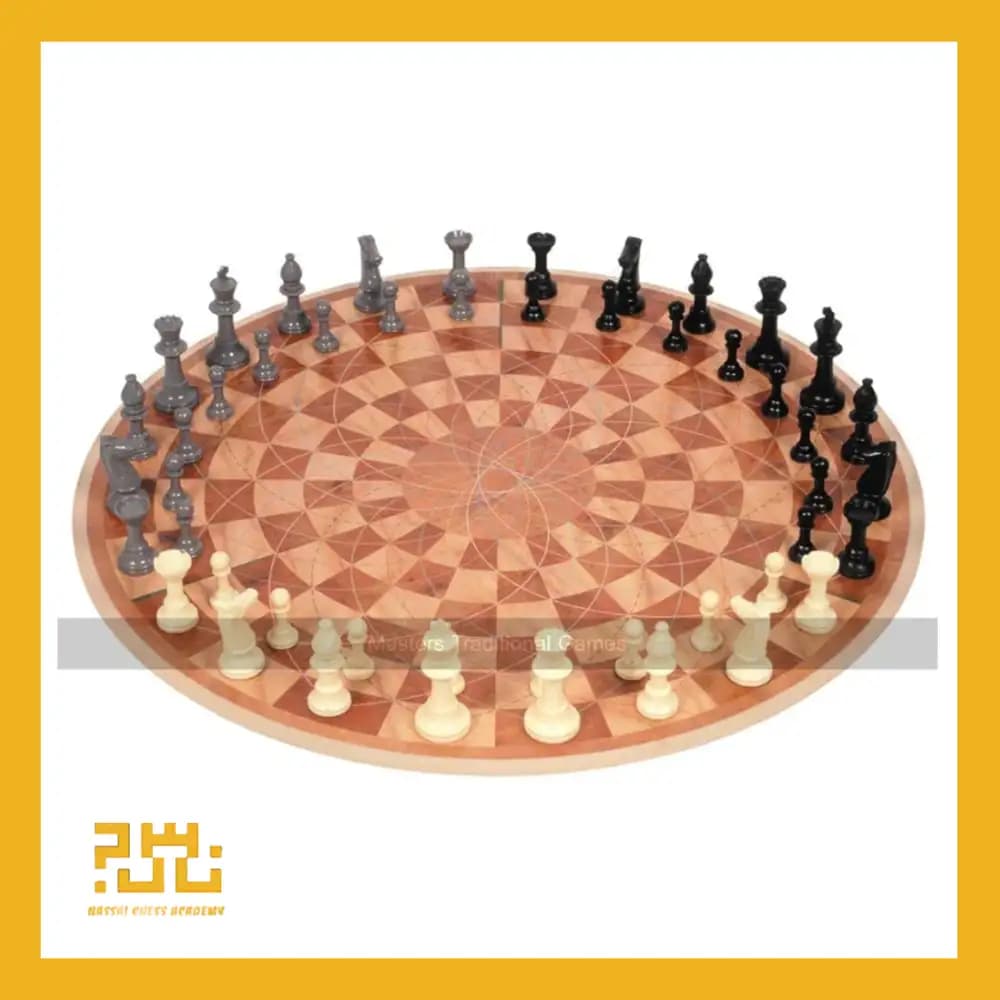 ست شطرنج سهنفره وارداتی Man Chess 3