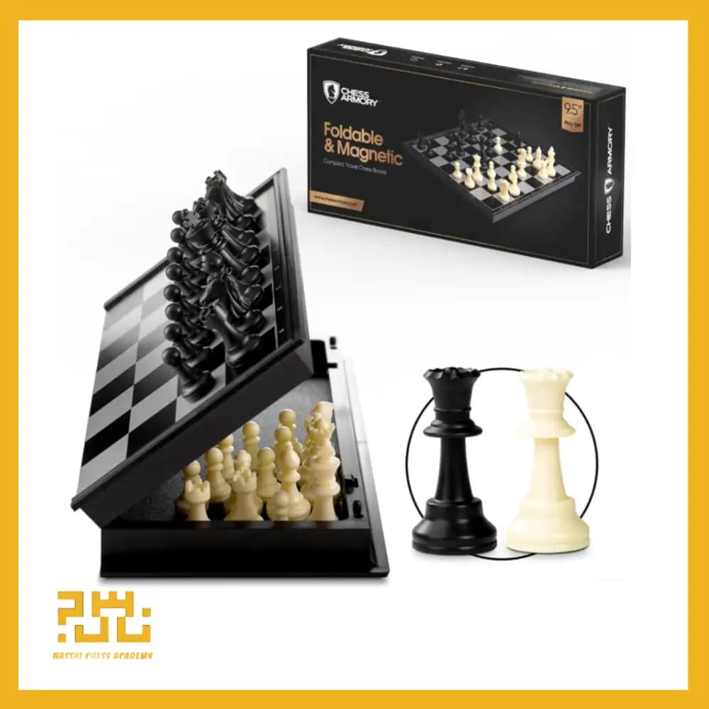 ست شطرنج سفری مغناطیسی وارداتی Chess Armory — تصویر ۲