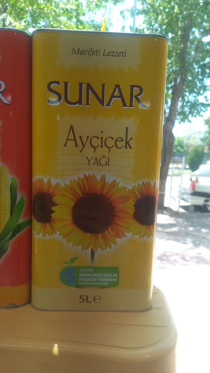 روغن آفتابگردان اصل سونار 5 لیتری