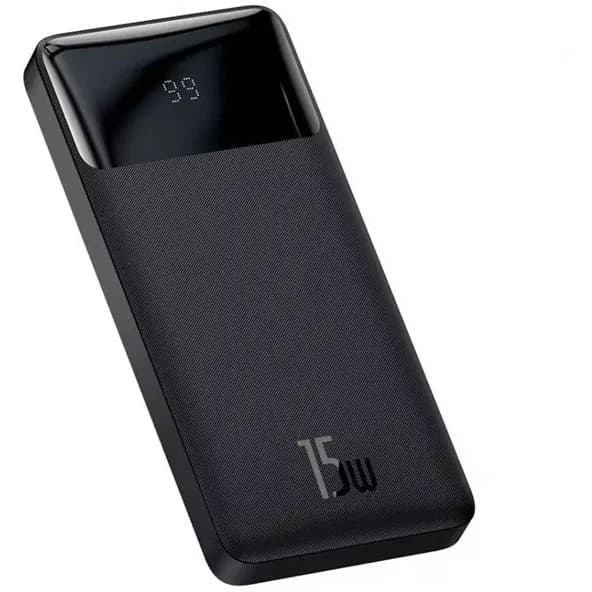 پاوربانک 20 وات بیسوس مدل BIPOW DIGITAL DISPLAY PPDML-L01 ظرفیت 10000 میلی آمپر ساعت