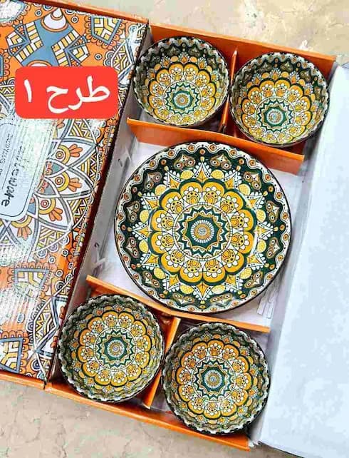 ست کادویی سرامیک 6پارچه وارداتی