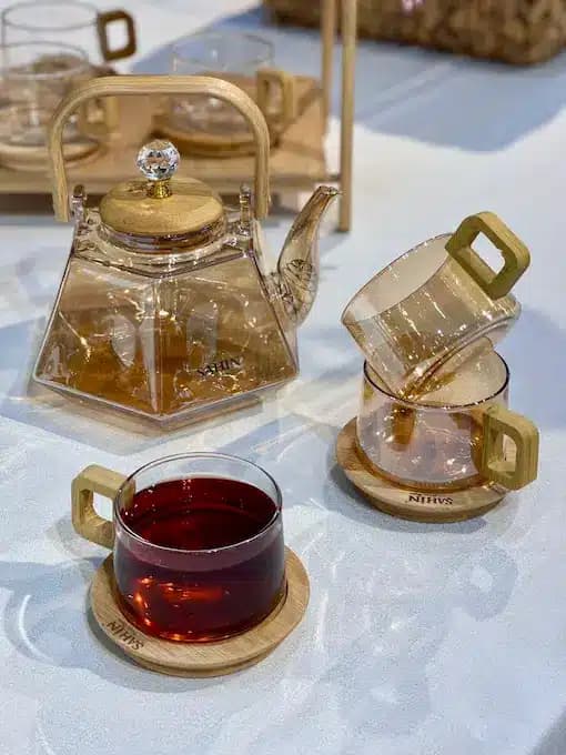 قوری پیرکس شعله مستقیم ترکیه — تصویر ۲