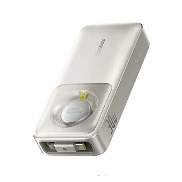 پاوربانک 65 وات بیسوس مدل NOMOS PPLSC01-20 ظرفیت 20000 میلیآمپر ساعت — تصویر ۴