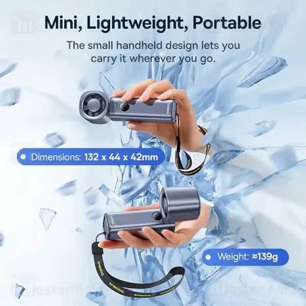 پنکه دستی و شارژی بیسوس GO TRIP DT1 کد C10272301813 — تصویر ۶