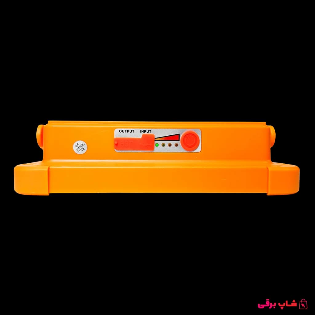 چراغ اضطراری شارژی خورشیدی پاوربانکدار+۵ حالت نور — تصویر ۹