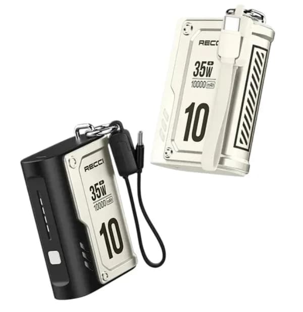 پاوربانک 35 وات رسی مدل RPB-P57 ظرفیت 10000 میلیآمپر ساعت — تصویر ۴