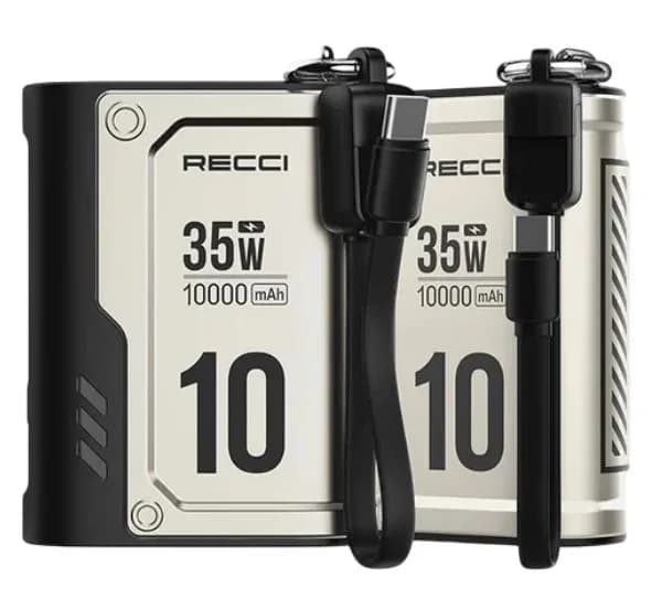 پاوربانک 35 وات رسی مدل RPB-P57 ظرفیت 10000 میلیآمپر ساعت — تصویر ۳