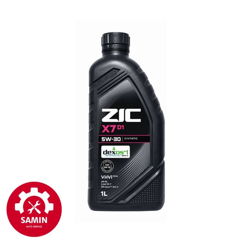 روغن موتور زیک 5W30 مدل X7 D1 API SQ تکنولوژی VHVI ساخت کره جنوبی – تمام سنتتیک