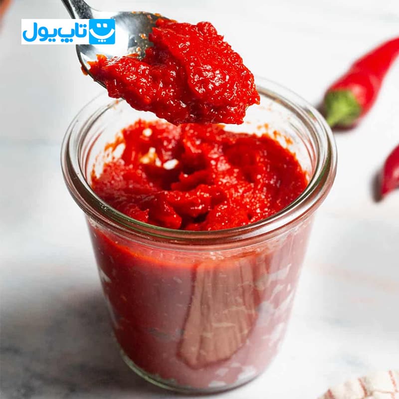 رب فلفل قرمز تند تومسا Tomsa مدل Antep Biber Salcasi وزن 1500 گرم — تصویر ۳