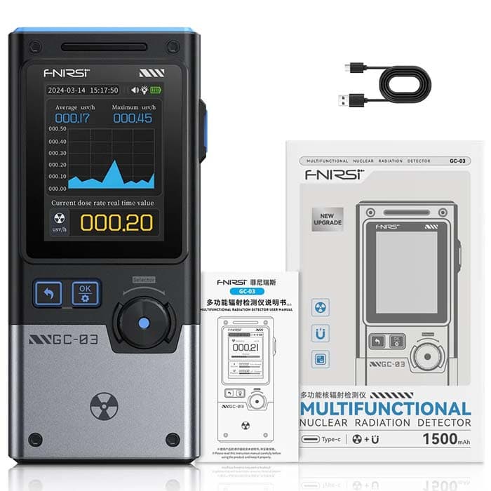 دزیمتر چندکاره FNIRSI مدل GC-03