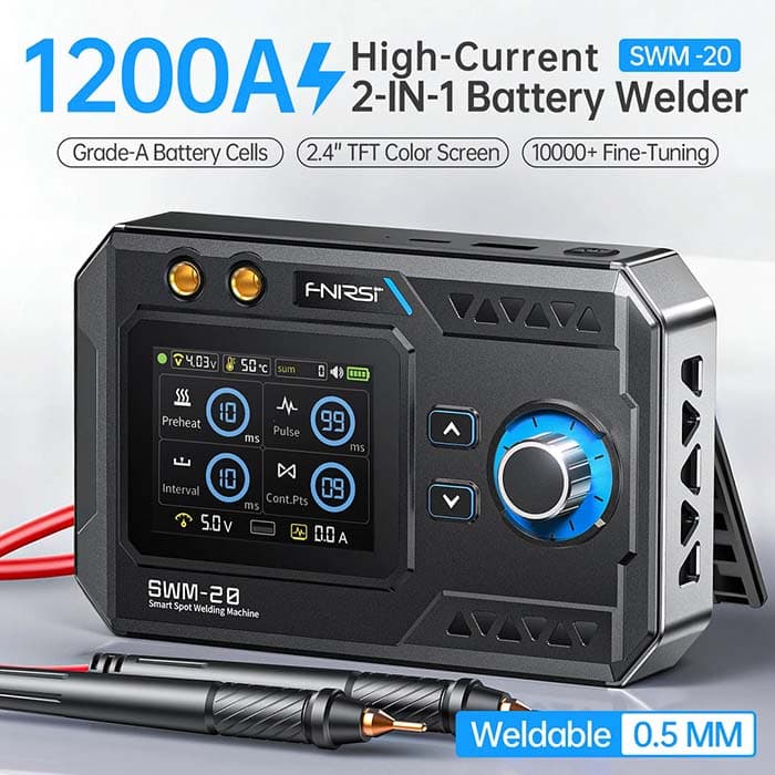 دستگاه نقطه جوش قابل حمل FNIRSI مدل SWM-20