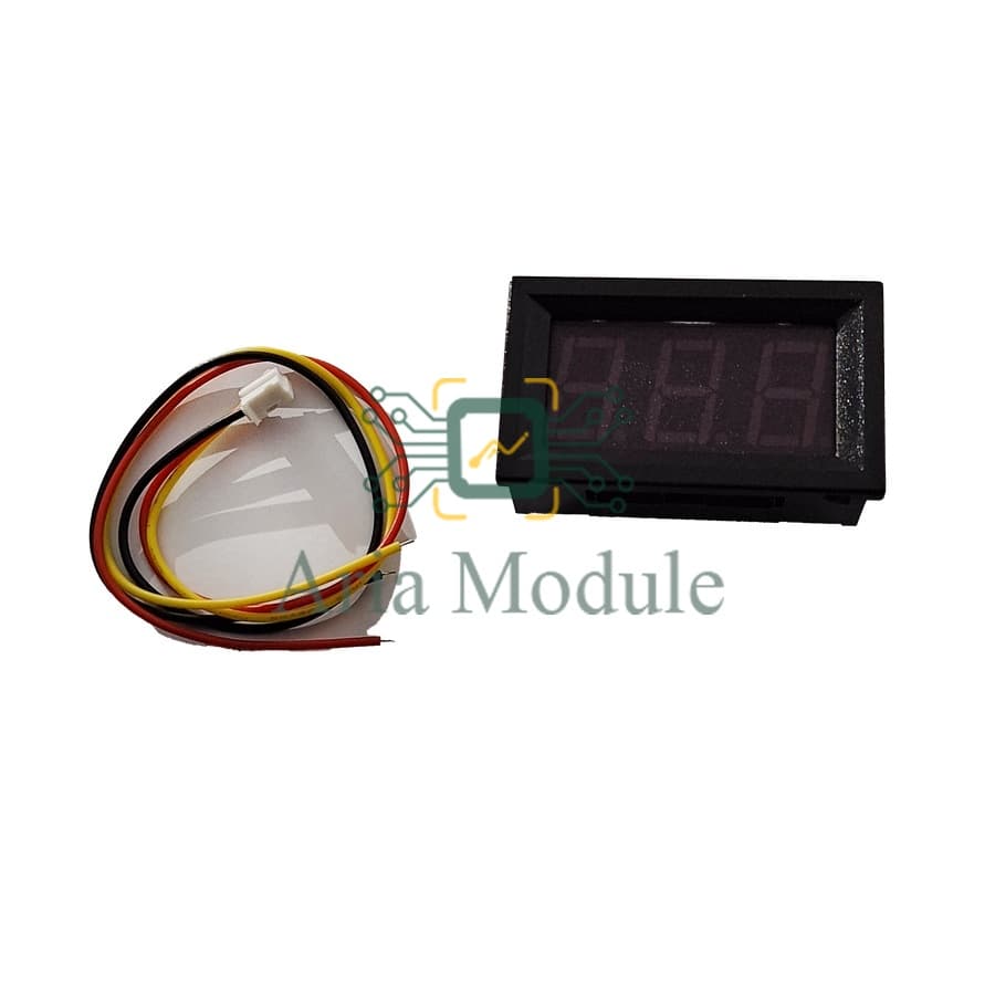 ولت متر قابدار آبي 0.56inch ولتاژ 0-100 — تصویر ۲
