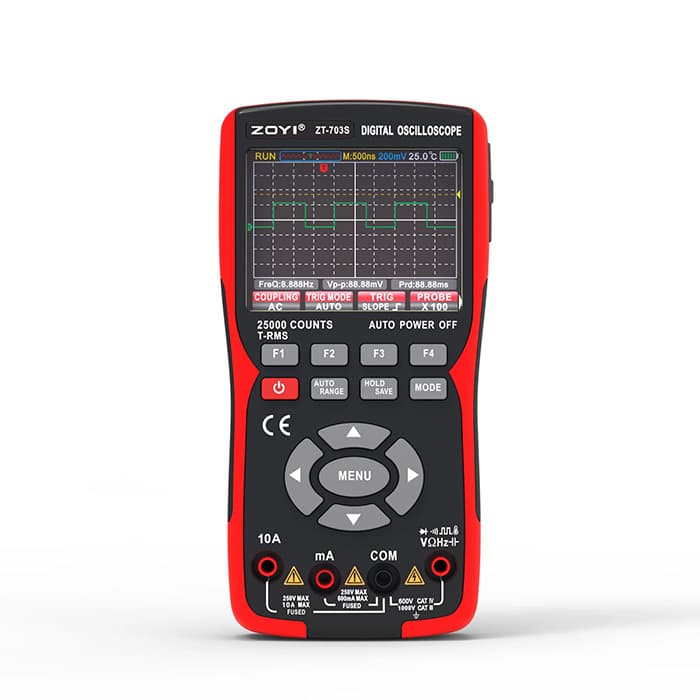 اسیلوسکوپ و مولتی متر ZOYI مدل ZT-703S