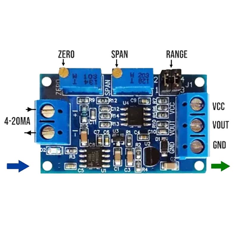 ماژول مبدل جریان به ولتاژ XY-IT0V — تصویر ۹