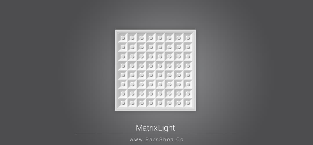پنل ماتریس لایت 80 وات 60*60 — تصویر ۳