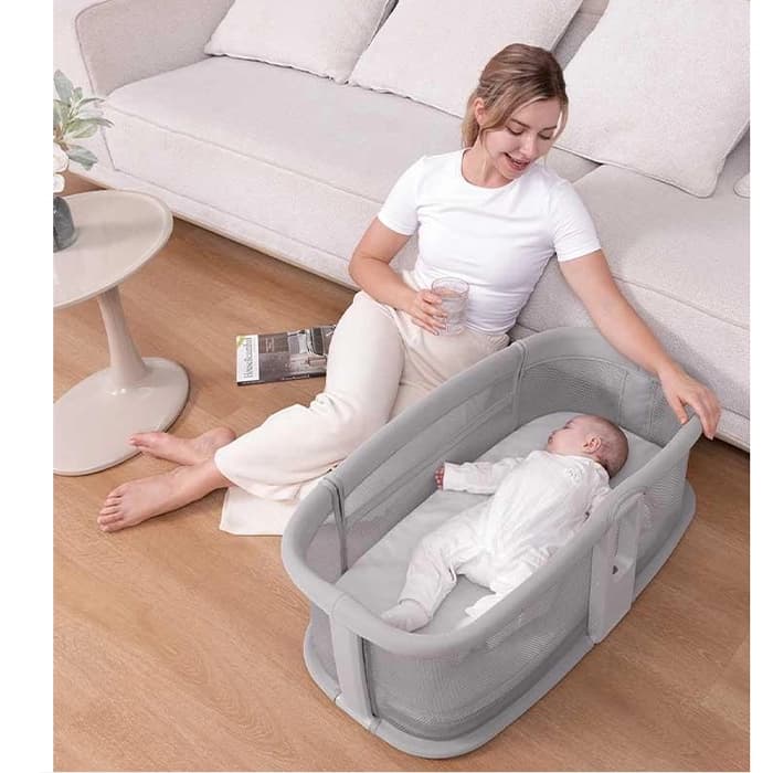 تخت کنار مادر و گهواره ماستلا mastela مدل Dream Starlight کد 03378 — تصویر ۶